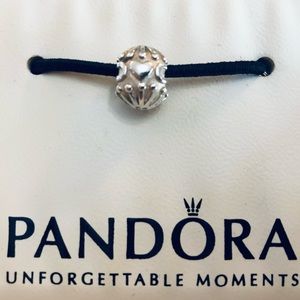 Retired Pandora “Love and Hugs” Sterling Charm